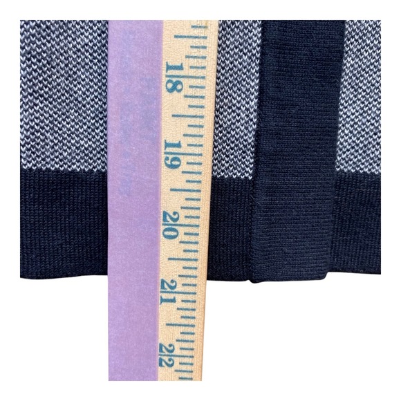 Marble Cardigan Women's Small Blue Plaid Cotton Blend‎ Knit Button Front, Size S - Picture 5 of 7